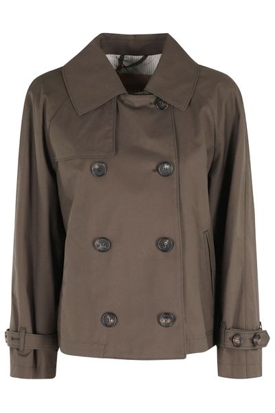 Max Mara The Cube Mtctesoro Double-Breasted Short Jacket