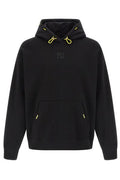 Fendi FF Embroidered Drawstring Hoodie