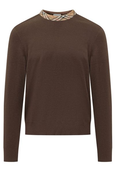 Burberry Michael Crew Neck Knitted Sweater