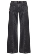 Diesel D-Akii Wide Leg Jeans