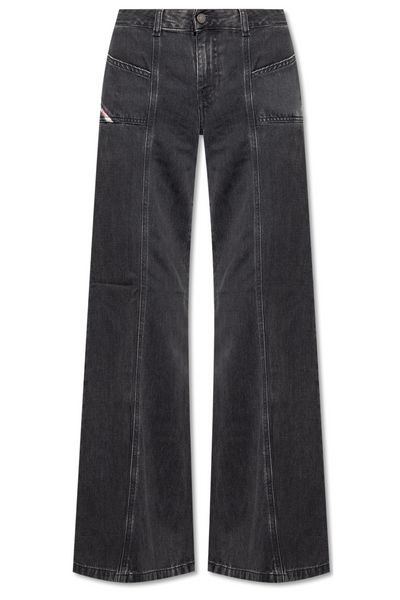 Diesel D-Akii Wide Leg Jeans