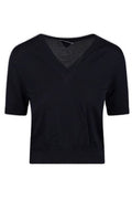 Prada V-Neck Knitted Top