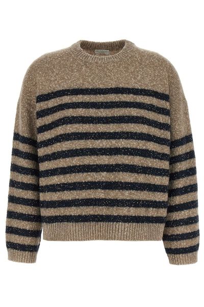 Brunello Cucinelli Dazzling Stripes Jumper