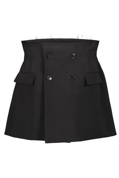 Vetements Button Detailed Skirt