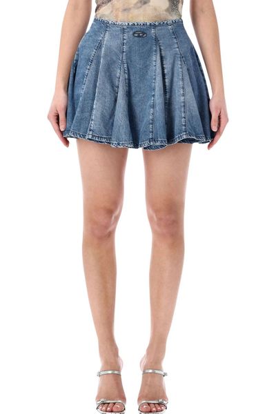 Diesel De-Spiki-S Short Pleated Skirt