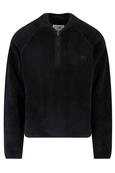 MM6 Maison Margiela Reversible Teddy Fleece Sweatshirt