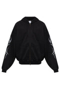Vetements Detailed Zip-Up Jacket
