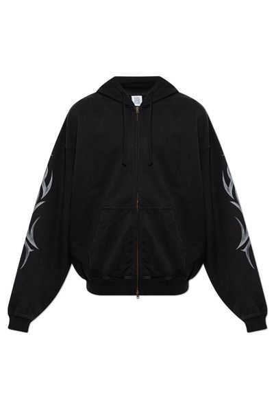 Vetements Detailed Zip-Up Jacket
