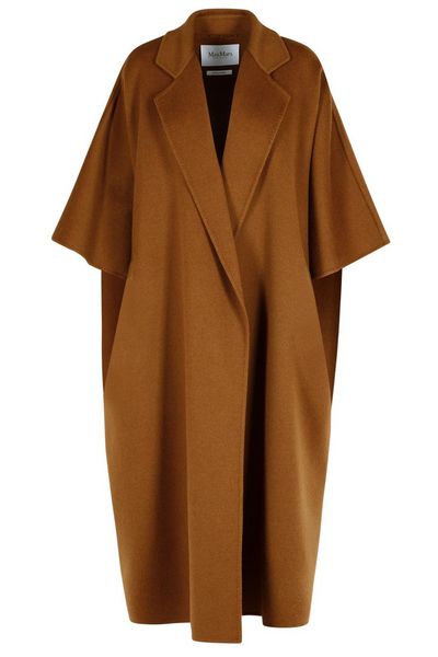 Max Mara GItano Three-Quarter-Sleeved Coat