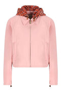 Burberry Zip-Up Hooded Jacket