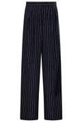 Max Mara Rio Pinstripe Wide-Leg Pants