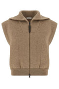 Brunello Cucinelli Zip-Up Collared Vest
