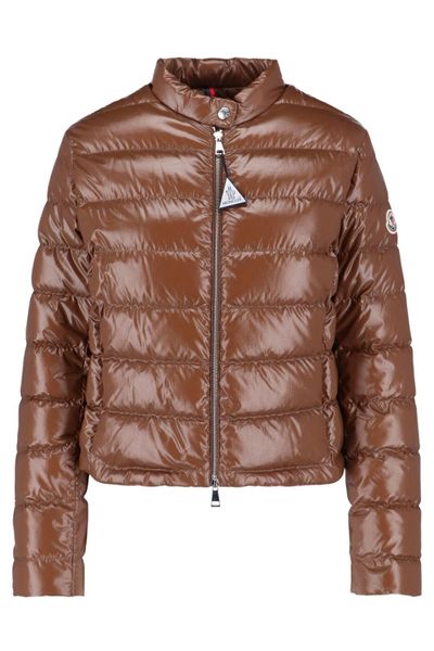 Moncler Papillon Zip-Up Short Padded Jacket