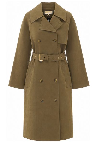 Michael Michael Kors Belted Double-Breasted Coat