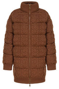 Max Mara Ovatta Zip-Up Padded Knit Coat