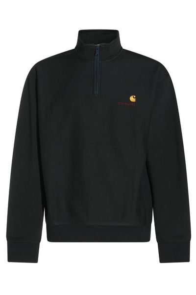 Carhartt WIP Half Zip American Script Sweatshirt