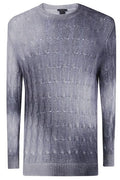 Avant Toi Gradient Effect Ribbed Jumper