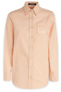 Raf Simons Logo Patch Buttoned Shirt