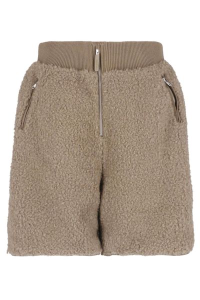 Entire Studios Textured Zip-Front Shorts