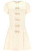 Valentino Bow-Detailed Mini Dress
