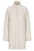 Peserico Ribbed Collar Sequined Coat