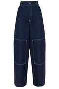 Stella McCartney Logo Detailed Wide-Leg Jeans