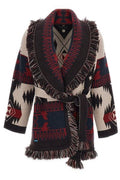 Alanui Icon Jacquard Fringed Cardigan