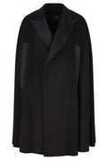Il Tabarro Opera Velour Lapel Cape