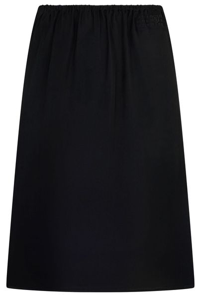 MM6 Maison Margiela Satin Midi Skirt