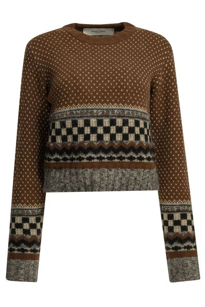 Golden Goose Deluxe Brand Journey Jacquard Knitted Sweater