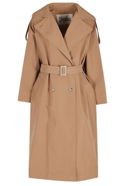 Herno Belted Double-Breasted Coat
