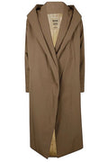 Uma Wang Concealed Fastened Hooded Coat