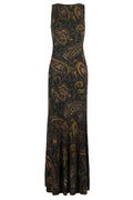 Etro Paisley Sleeveless Maxi Dress