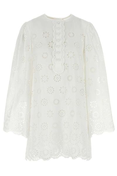 Chloé Long-Sleeved Mini Dress