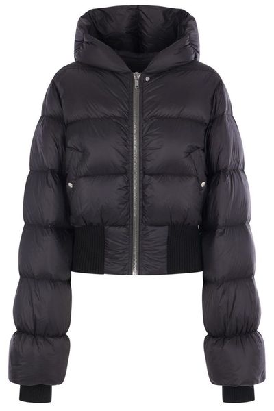 Rick Owens Zipped Hooded Jacket