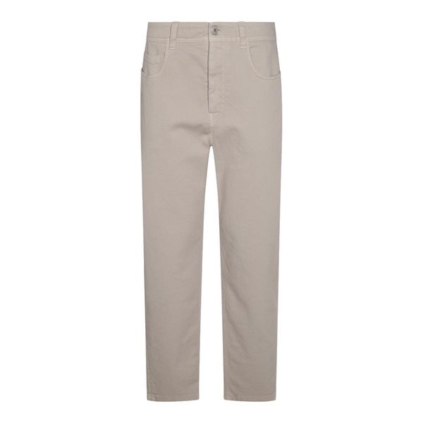 Brunello Cucinelli Logo-Patch Jeans