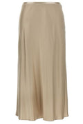 Max Mara Carnet Draped Midi Skirt