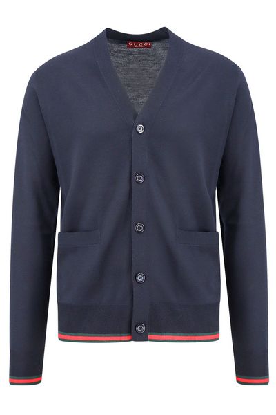 Gucci Button-Up Knit Cardigan