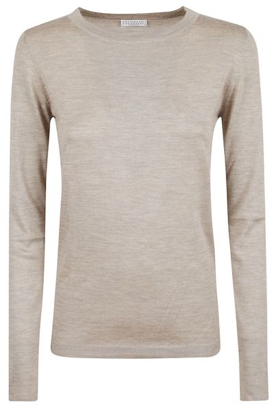 Brunello Cucinelli Long Sleeve Knitted Sweater