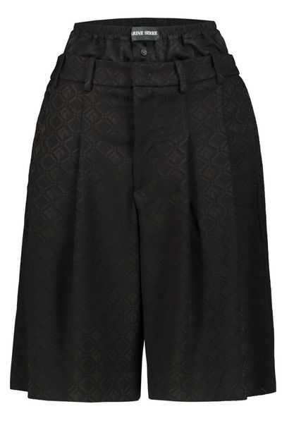 Marine Serre Moon Diamond Jacquard Tailored Shorts