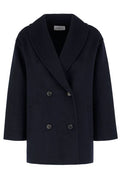 The Dynamis Studio Double-Breasted Brushed Coat