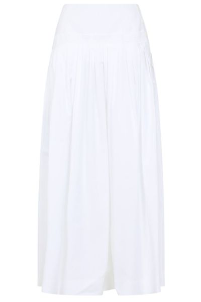 Lanvin Pleat Detailed Skirt