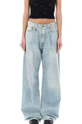 R13 Logo Patch Damon Jeans
