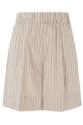 Myths Striped Drawstring Shorts