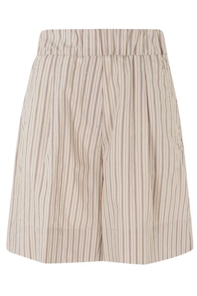 Myths Striped Drawstring Shorts