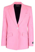 Versace Single Breasted Tailored Blazer