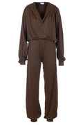 The Andamane V-Neck Long-Sleeved Jumpsuit