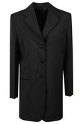 Jil Sander Single-Breasted Long Blazer