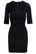 Dolce & Gabbana Short Sleeved V-Neck Mini Dress