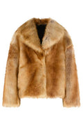 Salvatore Santoro V-Neck Fur Coat